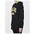 Céline Oversized Hoodie aus Baumwollfleece mit Logo Schwarz - Ansicht 5