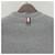 Thom Browne Klassisches Sweatshirt mit Diagonalstreifen Hellgrau Braun  - Ansicht 6