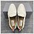Thom Browne Drei-Streifen Tab Varsity Pennyloafer Off White - Ansicht 6