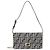 Baguette Fendi Borsa a catena in tessuto effetto FF