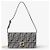 Baguette Fendi Borsa a catena in tessuto effetto FF - vista 4