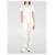 Moncler Pantalones de algodón con parche de logo Blanco  - vista 5