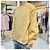 Relaxed Fit Sweatshirt mit Rosa Acne Logo in Hellcamel ALJ Braun - Ansicht 15