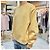 Relaxed Fit Sweatshirt mit Rosa Acne Logo in Hellcamel ALJ Braun - Ansicht 3