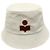 Isabel Marant Cappello bucket logo Haley Ecru Timbro rosso: ECRD - vista 11