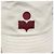 Isabel Marant Cappello bucket logo Haley Ecru Timbro rosso: ECRD - vista 15