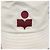 Isabel Marant Cappello bucket logo Haley Ecru Timbro rosso: ECRD - vista 5