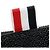 Thom Browne Clutch medio a doppia tasca RWB Tab Nero - vista 8