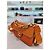 Chanel Bolsa tote pequena cruzada gradiente Caviar Sunset Laranja - vista 11