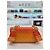 Chanel Bolsa tote pequena cruzada gradiente Caviar Sunset Laranja - vista 13