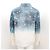 Louis Vuitton Gradient-Jeansjacke Blau - Ansicht 6