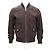 Louis Vuitton Wendbare Leder-Nylon-Jacke Blau