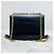 Louis Vuitton Borsa a Spalla Epi Oro Twist MM Nero - vista 3