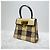 Salvatore Ferragamo Ikonische Raffia Gancini Schultertasche Braun - Ansicht 2
