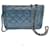 Mini borsa a tracolla Boy Chanel Blu - vista 3