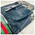 Gucci Borsa a secchiello in suede Ophidia con tracolla Verde - vista 7