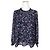 Chloé Blusa Stampata Blu Navy