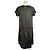 Isabel Marant Vestido caqui profundo com detalhes em dourado Marrom - vista 4