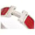 Hermès Bracciale Argento Click-Clack Rosso Bianco  - vista 5