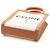 Céline Mini Borsa Cabas in Tela Triomphe e Pelle di Vitello Bianco - vista 4