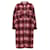 Isabel Marant Cappotto a quadri Rosa - vista 4