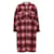 Isabel Marant Cappotto a quadri Rosa - vista 5