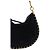 Isabel Marant Borsa Hobo con zip Nero - vista 6