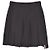 Thom Browne Falda mini plisada de lana Fresco Negro - vista 4