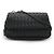 Bottega Veneta Borsa a Spalla con Catena Intrecciato Nero - vista 4