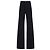 Saint Laurent Jeans baggy longo em denim preto