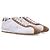 Miu Miu Zapatillas de ante de cuero Napa Blanco - vista 6