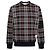 Thom Browne Baumwoll-Sweatshirt mit Rundhalsausschnitt im Streifenjacquard Mehrfarben