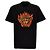 Versace Camiseta FLAME com bordado de chama