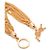 Saint Laurent Bracciale a catena CASSANDRE in metallo - vista 7