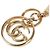 Gucci Double Keychain Golden - view 8