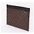 Louis Vuitton Borsa Clutch GM Monogram Discovery Marrone - vista 4