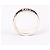 Gucci Anello Doppio in Argento GG Marmont Nero - vista 4