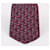 Fendi Cravatta da Uomo FF Blu Marino Rosso - vista 3