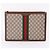 Gucci Grande Clutch Bag GG Canvas Ophidia Marrone - vista 10