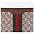 Gucci Grande Clutch Bag GG Canvas Ophidia Marrone - vista 2