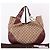 Gucci Große Schultertasche GG Jacquard Mit Interlocking Braun - Ansicht 10