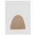 Gucci Beanie in cashmere con patch Marrone - vista 5
