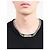Maison Martin Margiela Collana a catena classica Marrone - vista 6