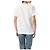 Comme Des Garcons Kurzarm-T-Shirt mit Strass-Herz-Patch AX Weiß - Ansicht 5