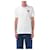 Comme Des Garcons Kurzarm-T-Shirt mit Strass-Herz-Patch AX Weiß - Ansicht 7
