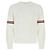Thom Browne Pullover in cotone Milano con strisce RWB - vista 4