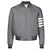Thom Browne Pullover-Jacke aus einfachem Strick mit Rippenmuster - Ansicht 4