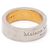 Maison Martin Margiela Engraved Logo Band Ring Silvery - view 3