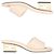 Fendi Sandali da donna FF Baguette con tacco in metallo NBA Marrone - vista 3