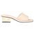 Fendi Sandali da donna FF Baguette con tacco in metallo NBA Marrone - vista 4